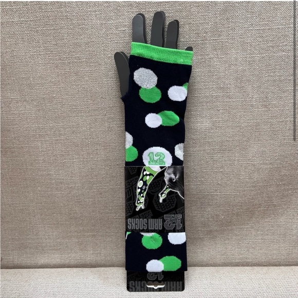 NWT Seattle Seahawks Winter Arm Socks Super Bowel 2026 - Picture 3 of 5